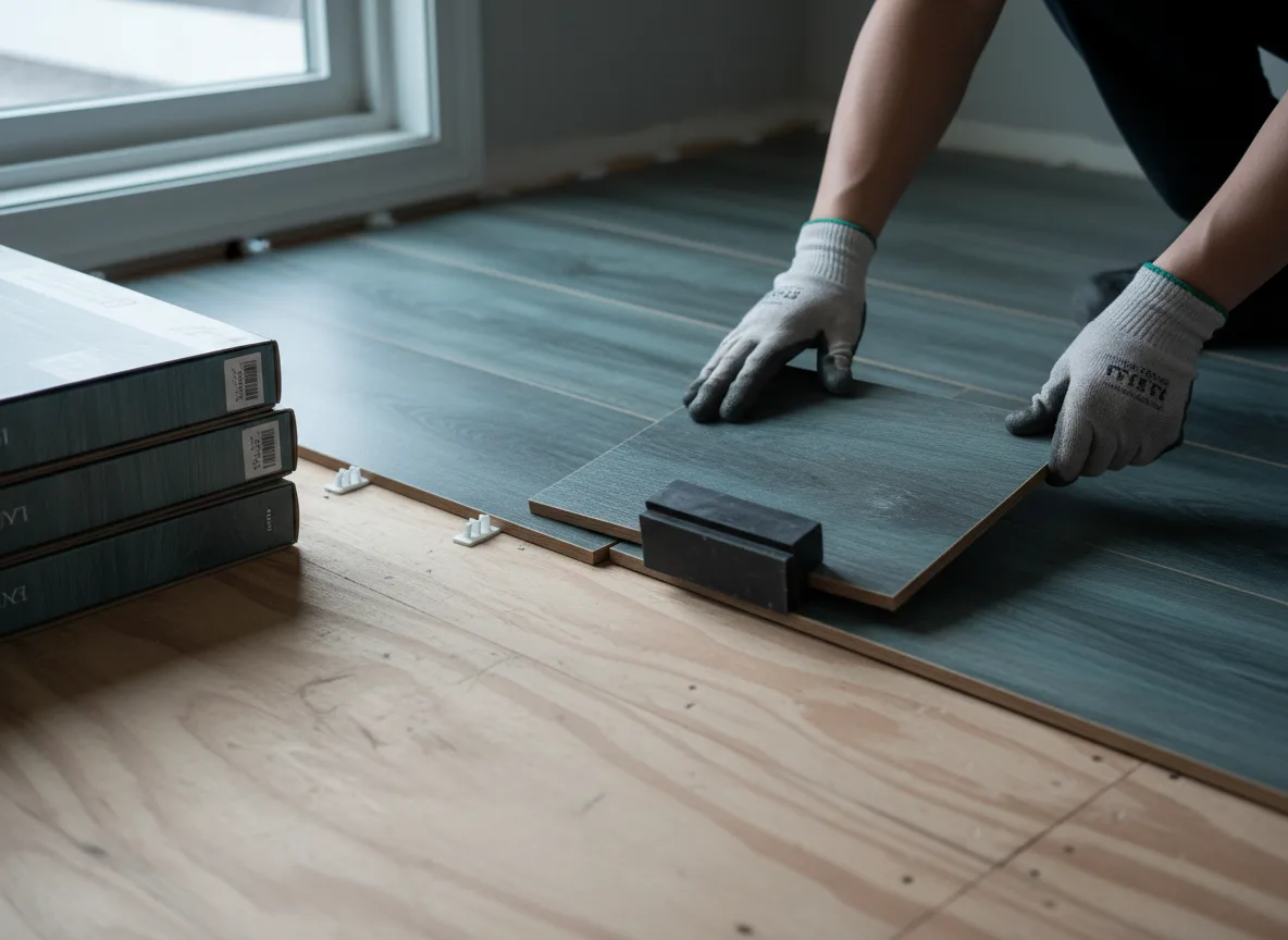 Luxury Vinyl Plank Installation company in Halma, MN